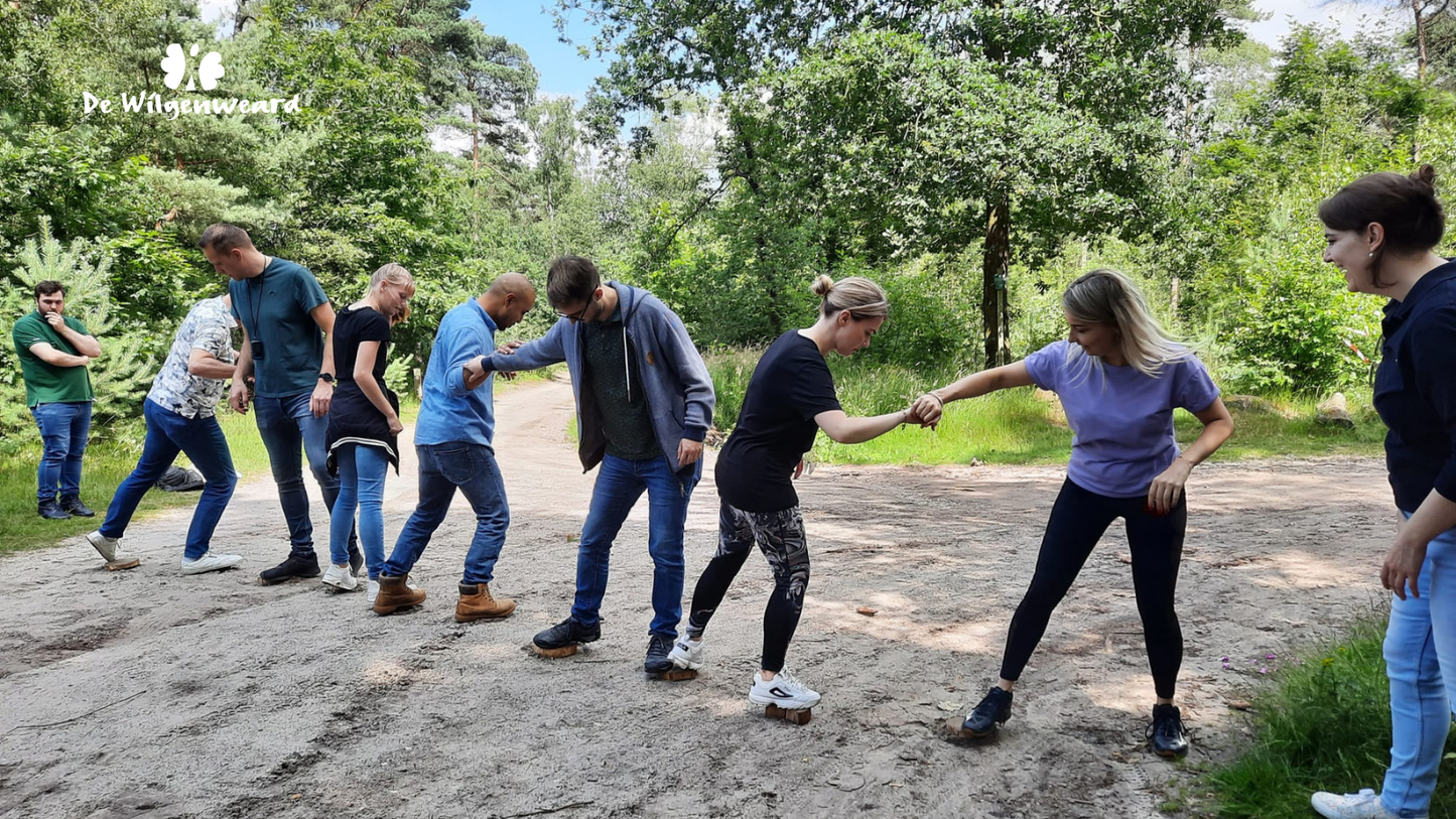 TEAMBUILDINGSTOCHT MET WINTERSE LUNCHTAFEL – SAMEN ACTIEF & GEZELLIG BIJ DE WILGENWEARD VOOR €53,50 P.P.