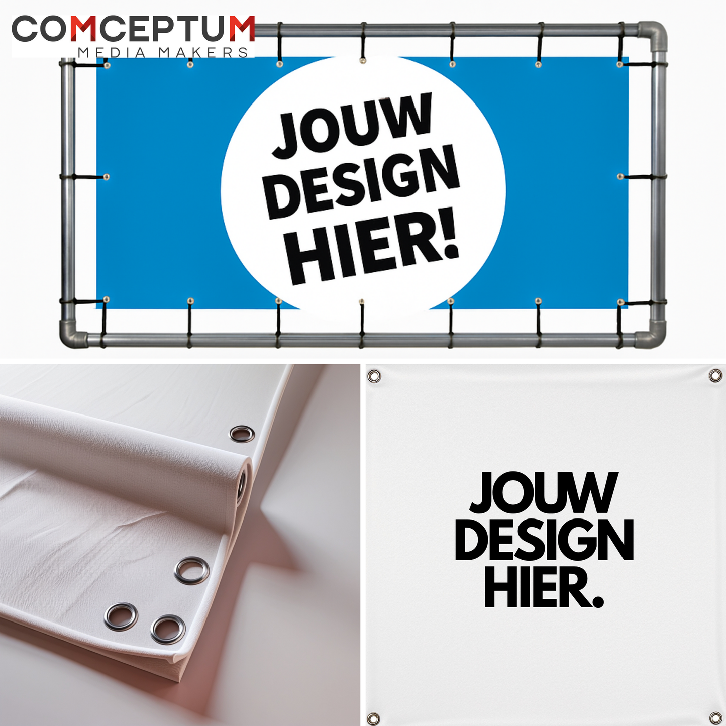 50% KORTING OP ALLE PVC SPANDOEKEN!