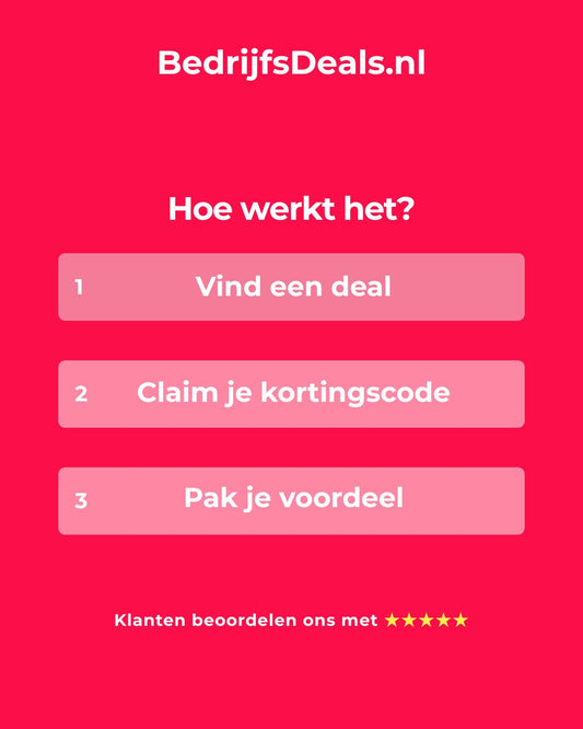 Hoe werkt Bedrijfsdeals.nl? Zo simpel is slimmer ondernemen