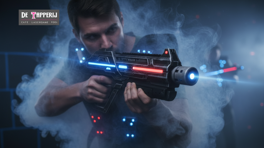 Lasergamen, buffet en drankjes voor €65 p.p.